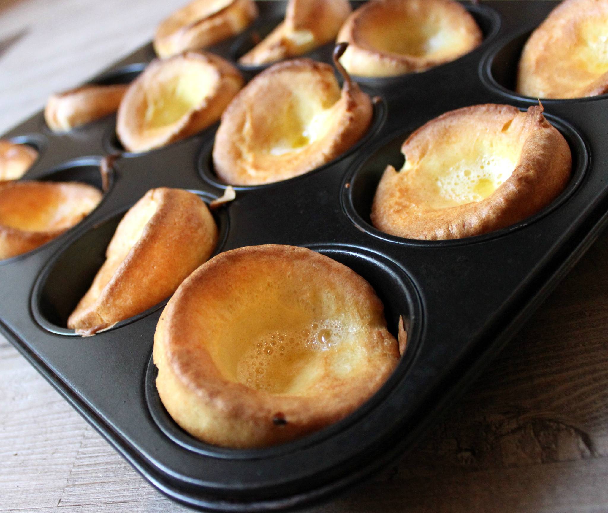 Comment préparer Mini Yorkshire Pudding