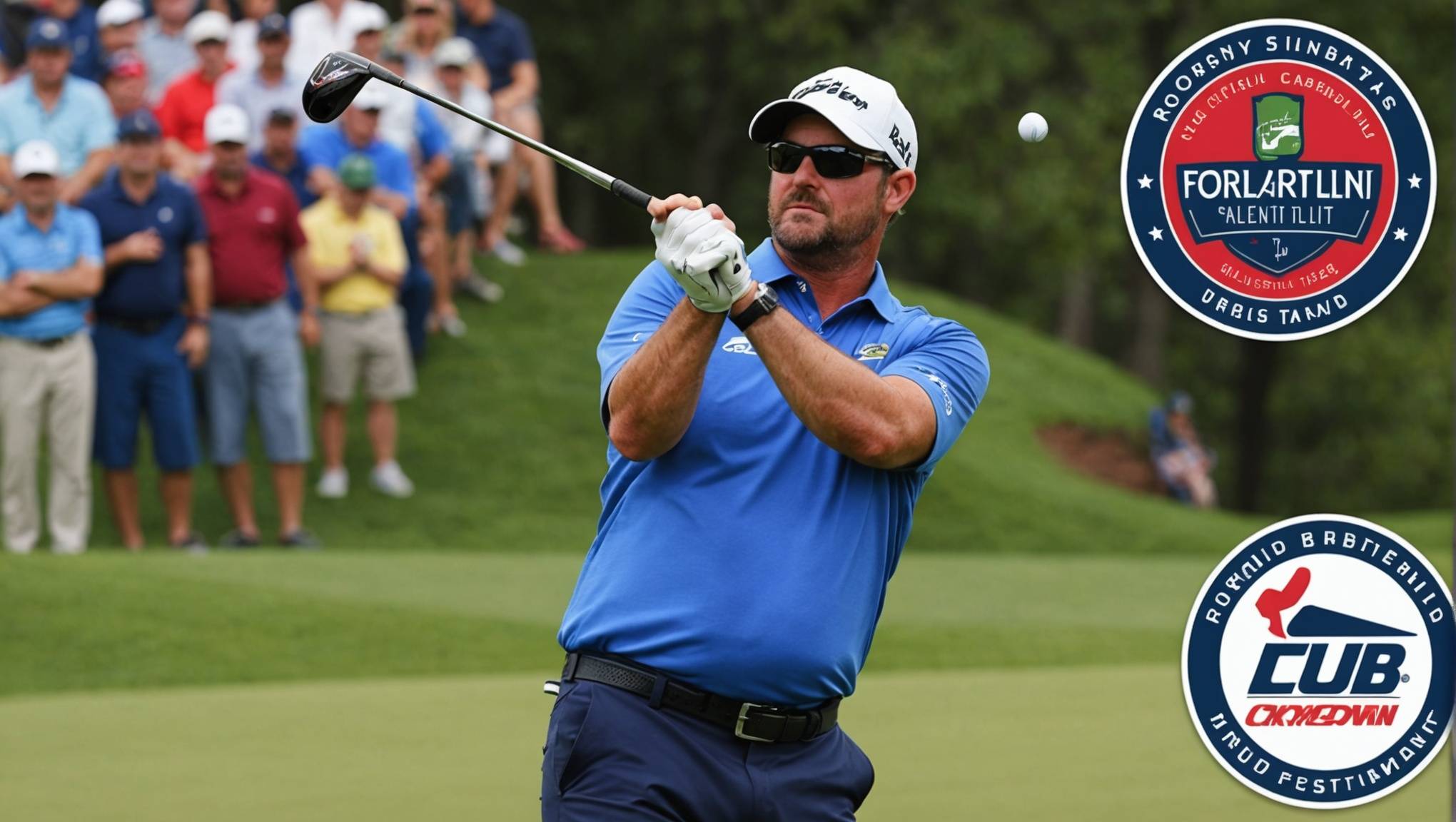 Des autocollants ont rendu le club de Rory Sabbatini non conforme